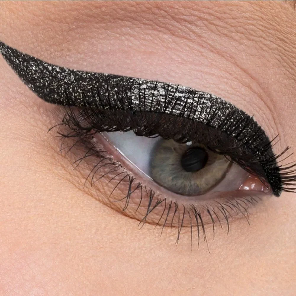MAC Limited Edition charcoal gray pearl finish eyeliner - yule never know